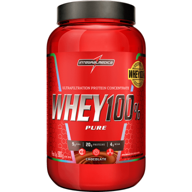 Whey Protein Concentrado Pote 900g - Integralmedica