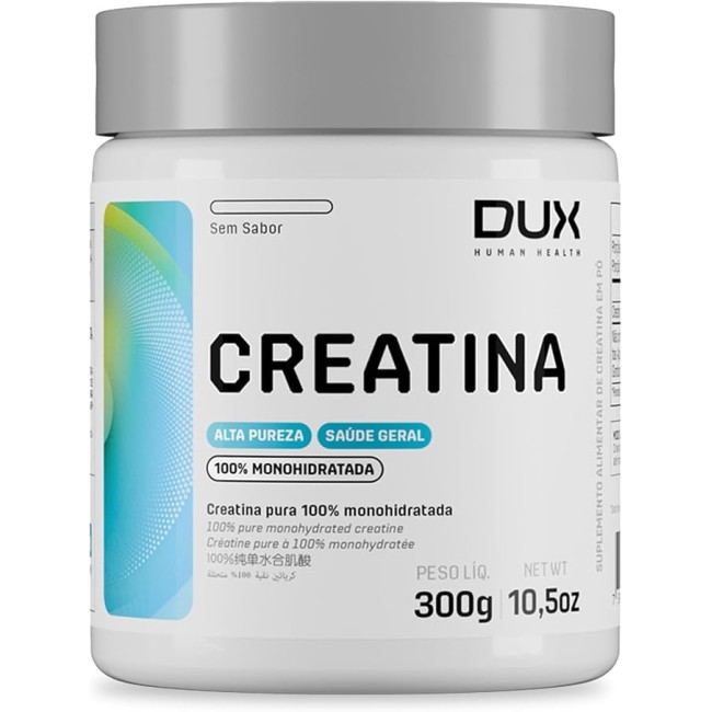 Creatina Monohidratada 100% Pura (300g) - DUX