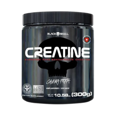 Creatina Pura (300g) - Black Skull