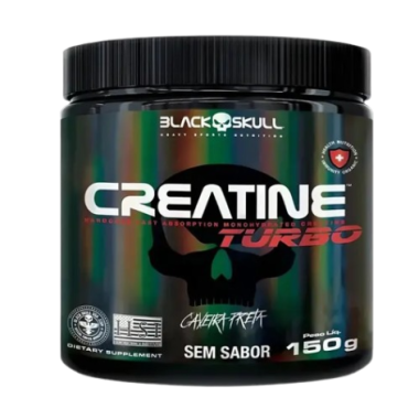 Creatina Turbo (150g) - Black Skull