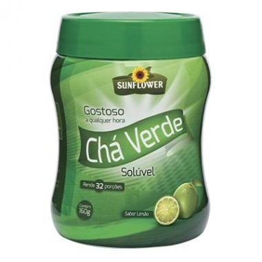 CHÁ VERDE LIMÃO 160G - SUNFLOWER