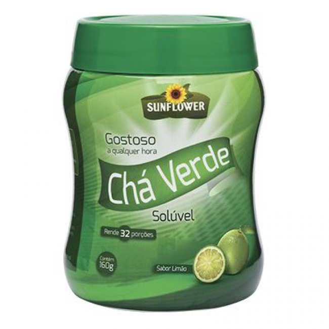 CHÁ VERDE LIMÃO 160G - SUNFLOWER