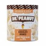 PASTA DE AMENDOIM  DR. PEANUT CHOCOLATE BRANCO 600G 