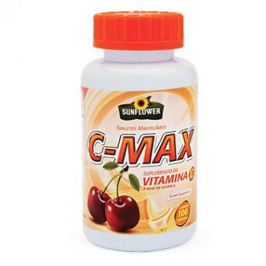 C-MAX VITAMINA C 1G - 100 COMP - SUNFLOWER