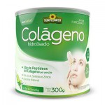 COLÁGENO SOLÚVE LIMÃO E CLOROFILA 300G - SUNFLOWER