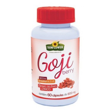 Goji Berry Acerola 60 Cápsulas - Sunflower