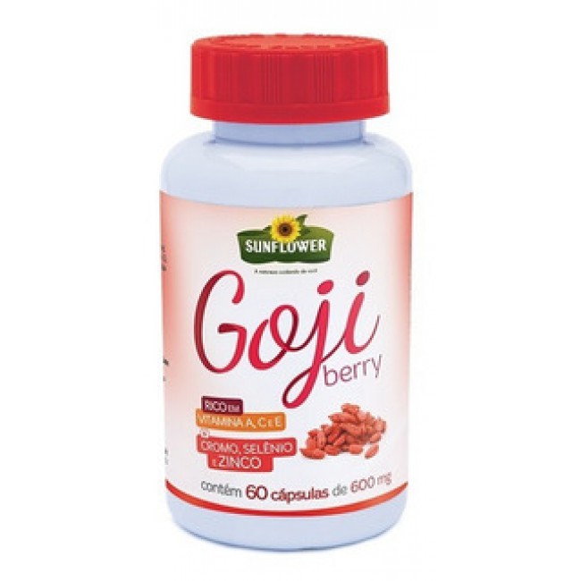 Goji Berry Acerola 60 Cápsulas - Sunflower