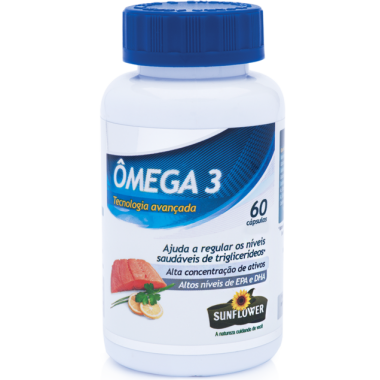 ÔMEGA 3 1.4G 60 CAPSULAS -SUNFLOWER