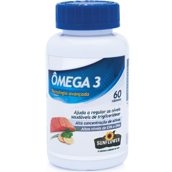 ÔMEGA 3 1.4G 60 CAPSULAS -SUNFLOWER