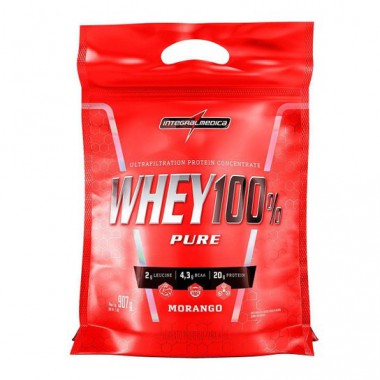 Whey 100% Pure 900g Refil - Integralmedica