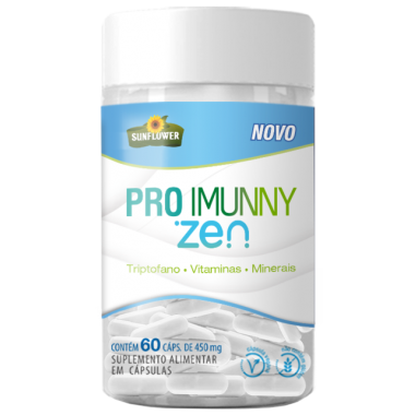 PRO IMUNNY ZEN 60 CÁPS 450 MG - SUNFLOWER